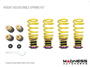 Jaguar F-PACE Height Adjustable Spring Kit - KW Suspension - SVR w/ Electronic Dampeners Jaguar F-PACE Height Adjustable Spring Kit - KW Suspension - SVR w/ Electronic Dampeners